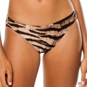 🆕 mynah Tiger Print Bikini Bottom 🖤🐅🤎